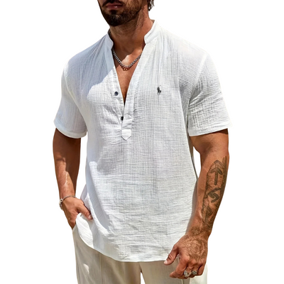 RL™ Chemise élégante à col essentiel pour l'été