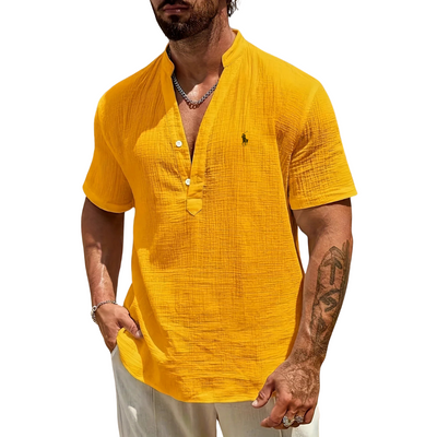 RL™ Chemise élégante à col essentiel pour l'été