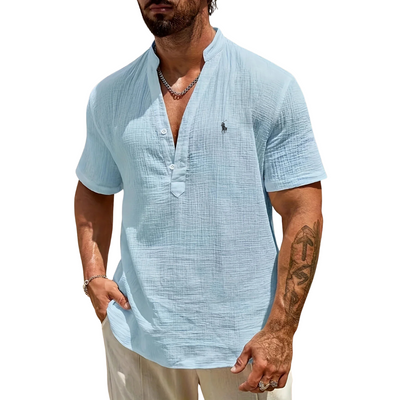 RL™ Chemise élégante à col essentiel pour l'été