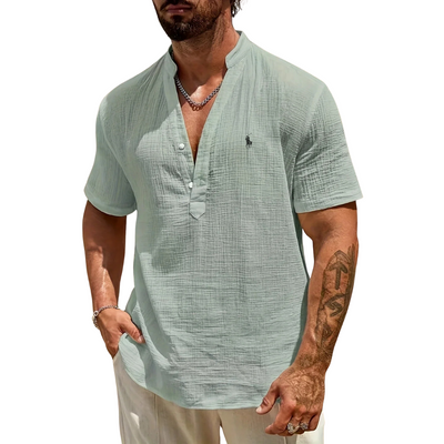 RL™ Chemise élégante à col essentiel pour l'été