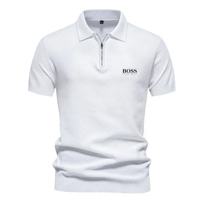 BOSS™ Polo demi-zip homme